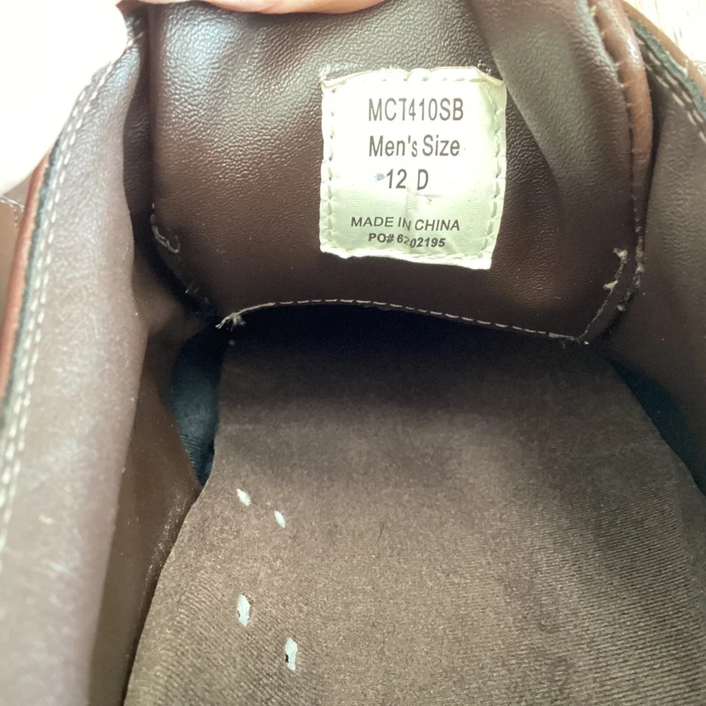 Dunham Men's Jericho Burlington Leather Waterproof Oxford Shoes MCT410SB Size 12